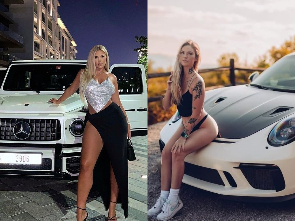 25 самых красивых девушек на дорогих машинах