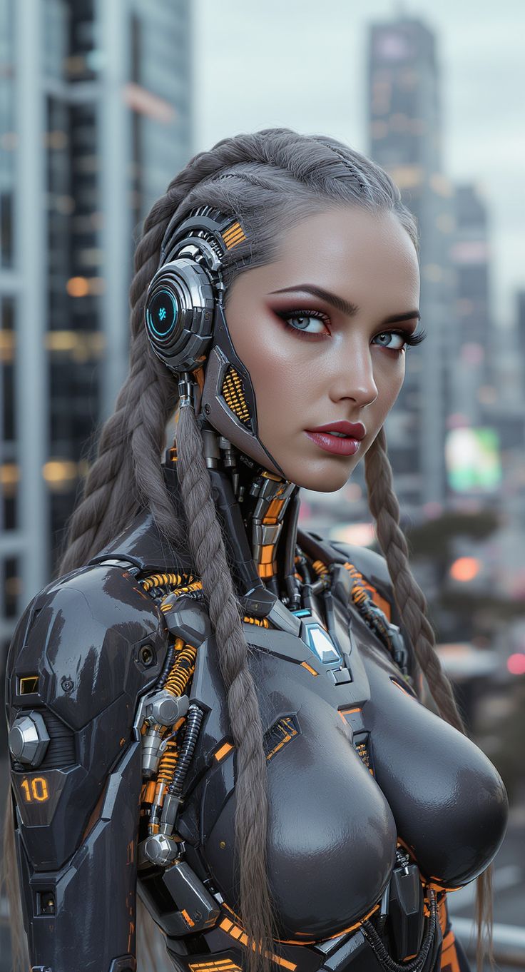 20 самых сексуальных роботов с большой грудью