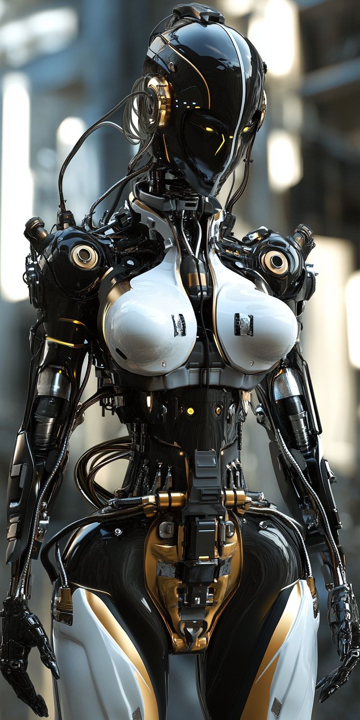 20 самых сексуальных роботов с большой грудью