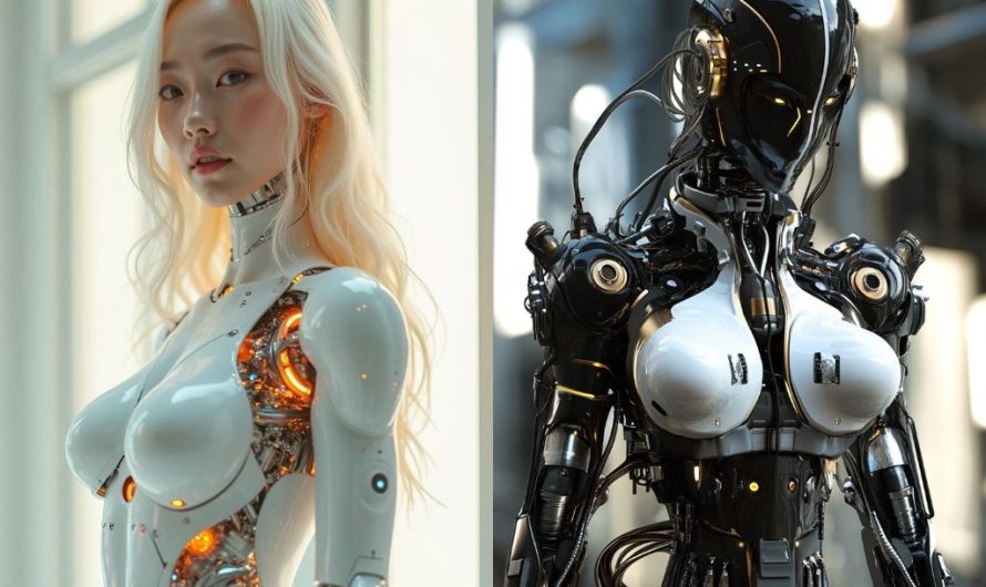 20 самых сексуальных роботов с большой грудью