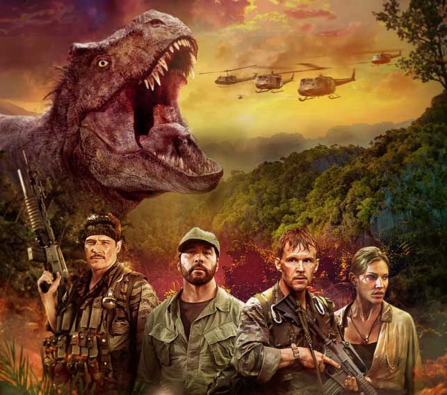 "Первобытная война" - обзор самого сумасшедшего динобоевика 2025 года