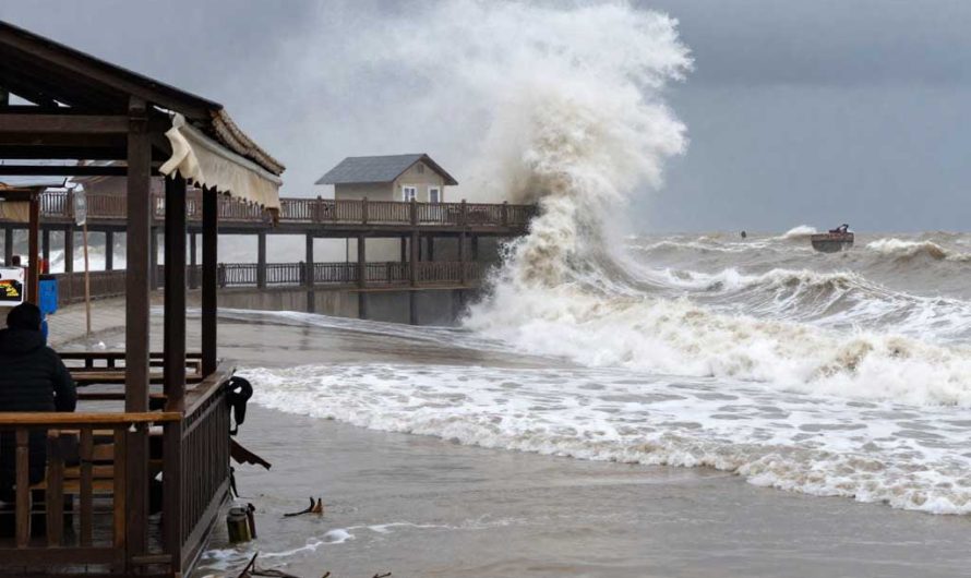 10 самых разрушительных штормов в Сочи за последние 15 лет