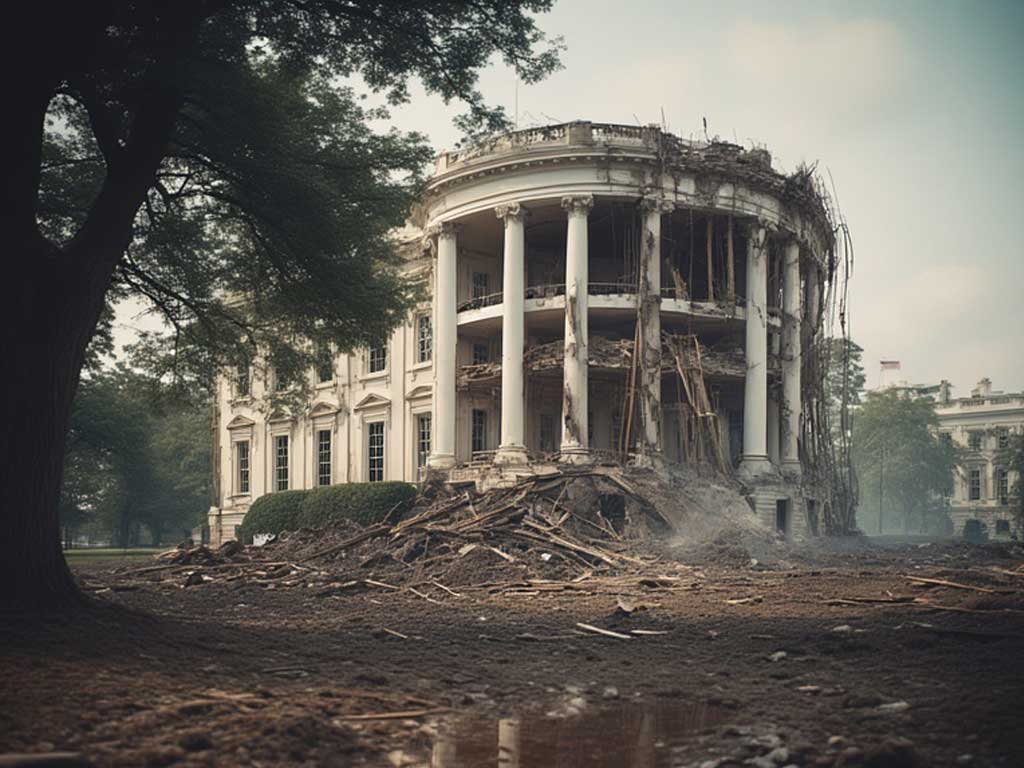 Снос восточного крыла Белого дома - зачем Трамп ломает символ США Снос восточного крыла Белого дома - зачем Трамп ломает символ США