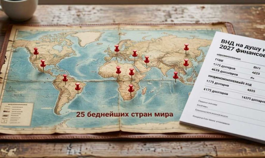 25 беднейших стран мира: рейтинг Всемирного банка 2026 года