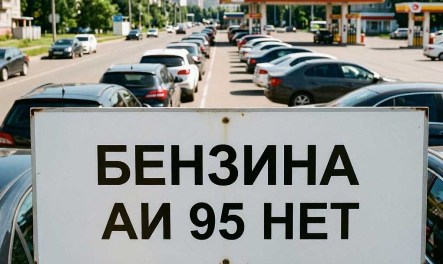 12 регионов России, где пропал 95 бензин: карта дефицита от Липецка до Сочи
