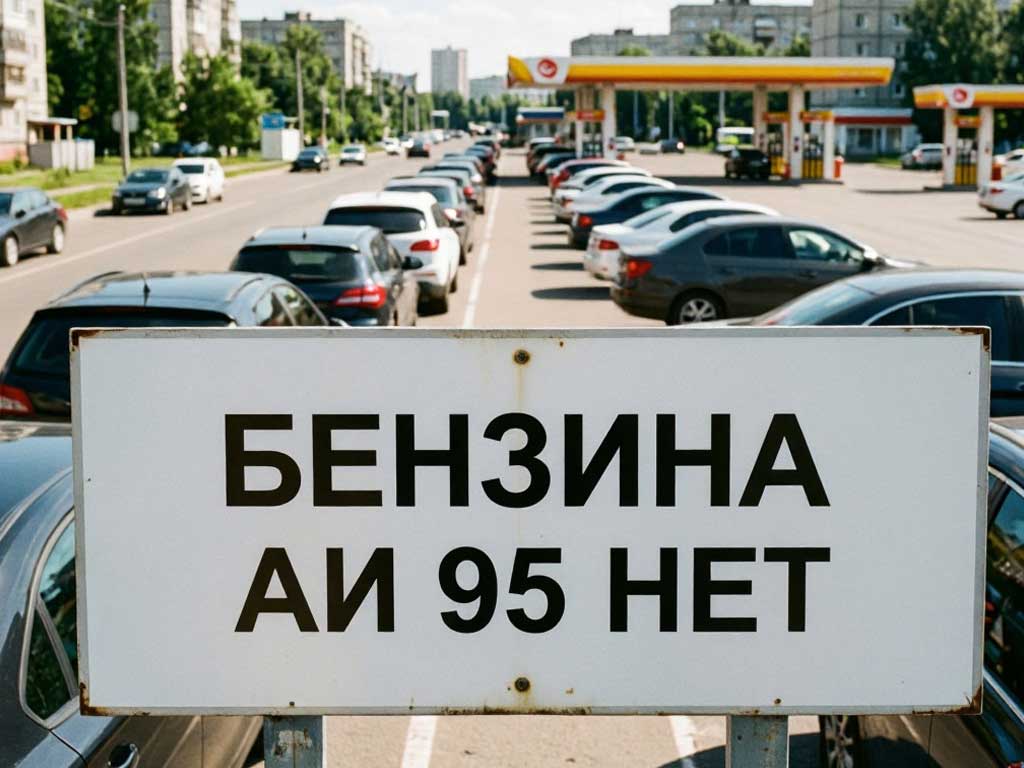 12 регионов России, где пропал 95 бензин: карта дефицита от Липецка до Сочи